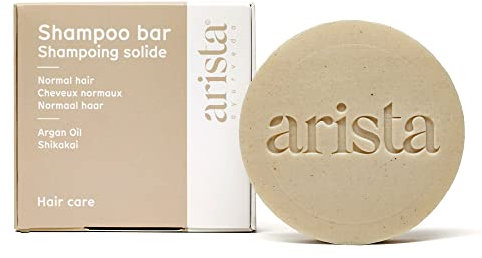 Arista Festes Shampoo für normales Haar| sulfatfreies Shampoo | Shikakai Pulver & Arganöl Shampoo | Shampoo Damen & Herren | Veganes Shampoo | Ayurvedisches Shampoo | Mildes Shampoo