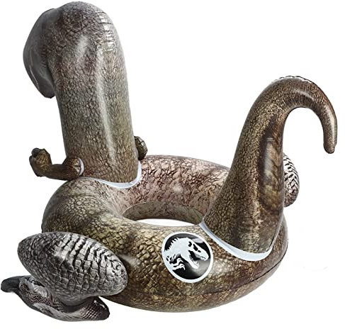 Tyrannosaurus - Flotador de PVC respetuoso con el medio ambiente, a prueba de fugas, anillos para niños, niñas, adultos, flotadores inflables para piscina
