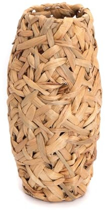 CREEDWOOD Vase Calida | 40 cm, Jacinthe deau | Vase de Fleurs Naturelles, Vase de Sol tressé, Vase sur Pied, Vase décoratif Fleurs séchées, Cache-Pot Fleurs artificielles