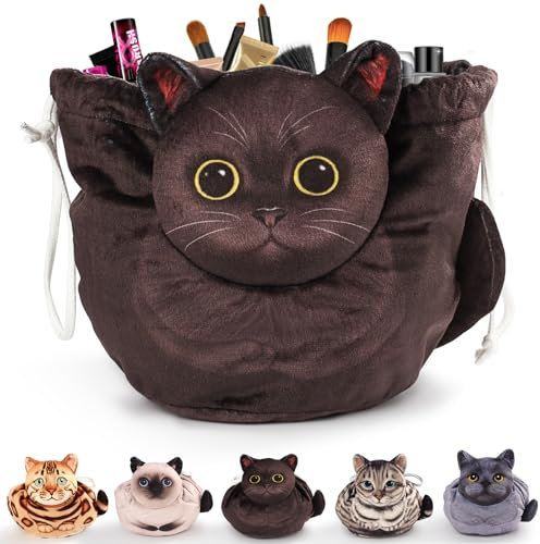 Trousse Trucchi Donna,Porta Trucchi Da Viaggio,Portatile Borsa Trucco,Beauty Bag,Borsa Cosmetica Con Coulisse,Idee Regalo Donna/Ragazza