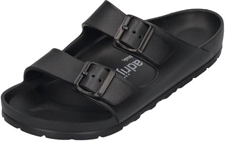 Espadrij L'Originale Pantolette - AMI Pool Men - Noir, Größe:45 EU