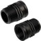 AERZETIX - C75032 - Lot de 2 Manchons réduits à visser mâle-femelle 1x3/4 - pression max 10 bars - en polyéthylène - mamelon raccord fileté circuit d'eau arrosage