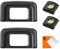 K&F Concept Œilleton Viseur + Protège Griffe avec Niveau à Bulle + Chiffon de Nettoyage Compatible avec Nikon D5600 D5500 D5300 D5200 D5100 D5000 D3500 D3400 D3300