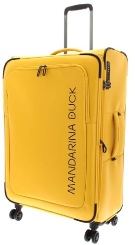 Mandarina Duck Eco Coated Exp Trolley L Duck Yellow