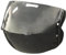 Anti Fog Motorrad Helm Visier Für HJC i90 Hj33 Motorradhelm Visier PC Visierlinse i90 Modell - Dark Ersatzvisier(Deep Smoke)