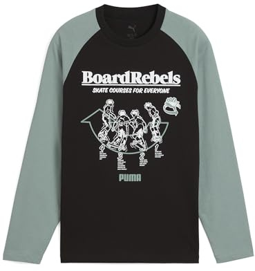 Puma Jungen Mid90s Longsleeve Tee B T-Shirts (1er Pack)