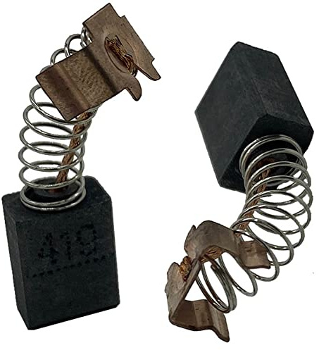 Juego de 2 escobillas de carbón para taladro eléctrico Parkside PEBH 1000, 6 x 9 x 12 mm
