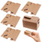 Alovez 5 Stück Miniatur Umzugskartons für Basteln und Dekoration 8x4,3x5cm Kraftpapier Miniatur-Box Ideal für Puppenhäuser
