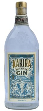 Kakira | Distiller's Cut African Dry Gin 47% ABV | 70cl | Copper pot distilled with Italian juniper, cardamom, ginger and citrus for a bold botanical profile.