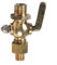 HOHOVYVY Robinet d'essence en laiton 1/8-1/4 Robinet de carburant pour motos vintage G1/4 Cuivre