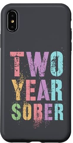 Hülle für iPhone XS Max Rockstar 2 ZWEI JAHRE NÜBER EST 2023 Peace Love AA Achievement