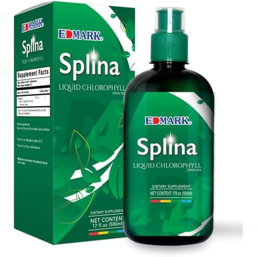 EDMARK Splina Chlorophylle liquide | Boisson verte 500 ml