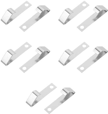Outanaya Battery Spring Contact Plate 10pcs Steel For Repairing or Upgrading Your Devices with Easy Installation in Remote Controls