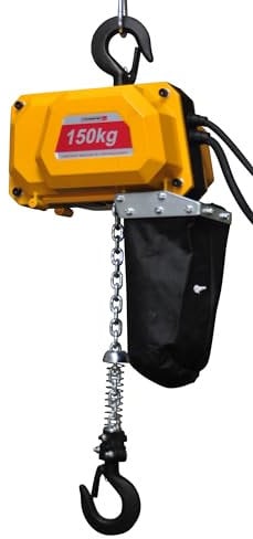 Palan électrique à chaîne avec chaîne 3M et capacité de charge de 150 kg CROSSFER