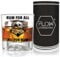 FLOW Barware Verre à rhum de pirate avec inscription All for Rum & Rum for All Parfait pour un mojito, des cocktails et d’autres boissons.