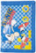 Hedgehog Sonic The Card and Coin Portefeuille à Trois Volets, Bleu, 13 X 9 X .7cm