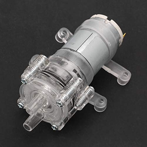 Diaphragme, hohe Temperatur, Widerstand, transparent, doppelte Blendung, Luftpumpe für Aquarium, Mini-Magnete, Wasserpumpe, DC12 V