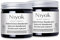 Niyok® 2-in-1 anti-transpirante Deocreme Kokos ohne Parfum (2x40ml) • Natürliches Deo ohne Aluminium • 24h Schutz vor Geruch & Schweiß • Deo Creme sensitiv • Kokosöl Deodorant