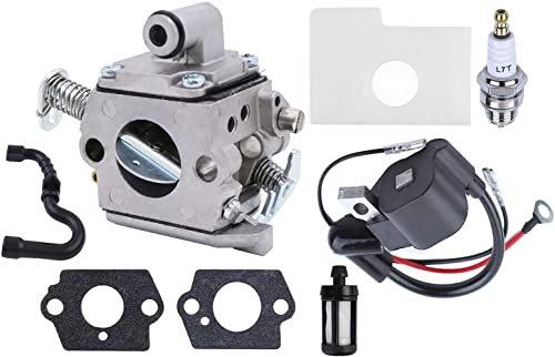 Hippotech C1Q-S57A Carburetor for Stihl MS170 017 018 MS180 MS180C MS170C Replaces 1130-120-0603 Chainsaw