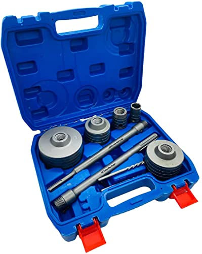 Di Tutto Per Tutti® Set Valigetta 9 Pezzi Con Carotatrici da trapano in Acciaio Per Forare Muro |Sega Fresa a Tazza per Muro Cemento | + Adattatore SDS Plus e SDS Max
