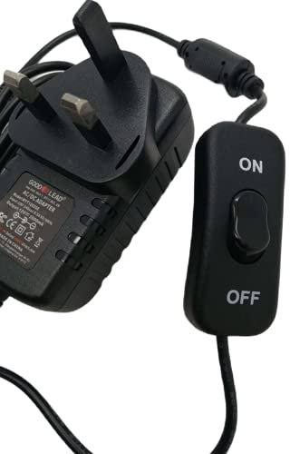 12 Volt Adaptor For Compatible With For MAX 100-240V 0.6A 50-60HZ Adapter, Adaptor, Switch Mode Power Supply, Power Lead, Charger