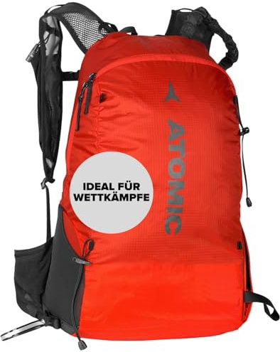 ATOMIC Backland Race Skischuhtasche 16 L I 42x25x17,5 cm I Skirucksack mit Fach für Steigeisen & Felle I Skitasche mit Modulsystem & Fach für Lawinenausrüstung I Ski-Schuhtasche für Wettkampf