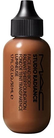 MAC, Studio Radiance Face And Body Radiant Sheer Foundtion - N6, 50 ml
