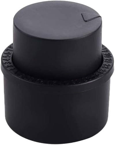 Fizz Keeper, Flaschenpumpenkappen, Flaschenverschluss, Flaschenverschluss, Flaschenverschluss, Weinflaschenverschluss, Trinkverschluss, sprudelnde Versiegelung, Vakuum-Soda-Kappe (schwarz)