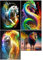 DCIDBEI Lot de 4 Peinture Diamant Dragon Chinois 30x40 cm - Broderie Animaux Tigre Lion - Diamond Painting le Roi Lion