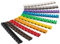 Wire Numbering Marker Colorful Wire Markers Number 0-9 Cable Markers Wire Number Labels, Clip-On Design Cable Marker Tube for Marking The Color-Coded Cables(100Pcs 1.5mm²)
