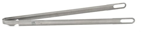 Grillzange WendMaster 400, komplett Edelstahl, spülmaschinenfest, robust und funktionell, Grillpinzette, 400mm lang