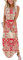 Cuptacc Sommerkleid Damen Lang Ärmellos Strandkleid Lose Kleid Strand Maxi Elegant Boho Paisley Rot,Mittel M 38-40