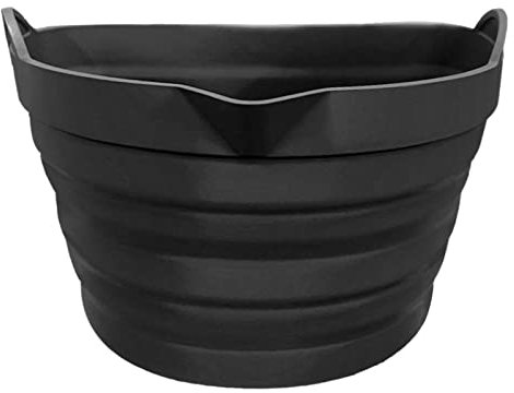 Reusable Silicone Slow Cooker Liner and Divider Set, Fits 6 to 8 Quart Cookers, Perfect for Separating Dishes, Easy Clean Kitchen Accessory for Crock Pots & Casseroles (Black)