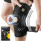 CAMBIVO Ginocchiera Ortopedica, Tutore Ginocchio Regolabile, Ginocchiera per Artrosi Ginocchio, Fascia Ginocchio Sportiva con Stabilizzatori Laterali per Menisco Lesionato, Pallavolo, Sport, Palestra
