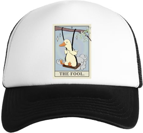 Generisch Tarot Card The Fool Major Weiße Kinder Baseball Cap Unisex Snapback