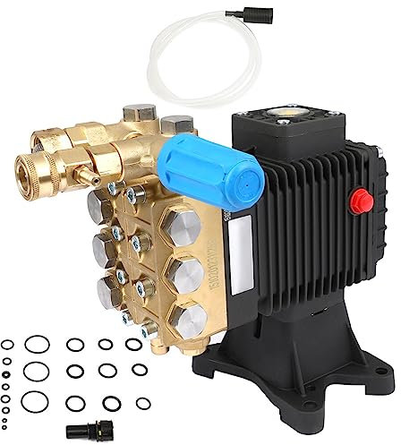4000 PSI Max High-Pressure Washer Pump Horizontal with 4GPM,Direct Drive Pump Multi-Functional Durable Pump Car Washing Pump for most Gas Power Washer Pump,1 Shaft Horizontal