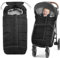 Fußsack Buggy,Fußsack Kinderwagen Winter mit Reißverschluss und Kapuze,Wasserdichter Warmes Thermo-Fleece Fusssack Buggy,Universal Fusssack Kinderwagen Baby Passend für alle Kinderwagen
