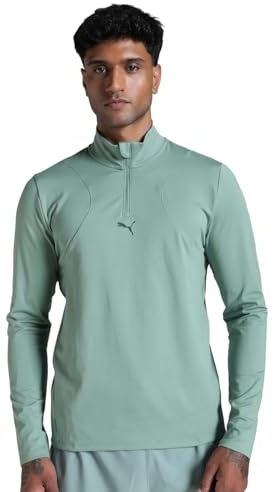 PUMA Herren CLOUDSPUN Jacke mit viertellangem Reißverschluss
