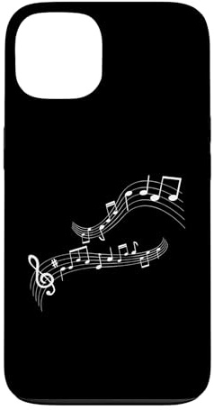 Musiknoten Musik Musiker Notenschlüssel Noten Hülle für iPhone 13