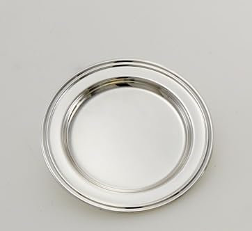 ROYAL QUEEN Piattino pane sottobicchiere in Sheffield placcato argento cod.SS01631SP cm diam.12 by Varotto & Co.
