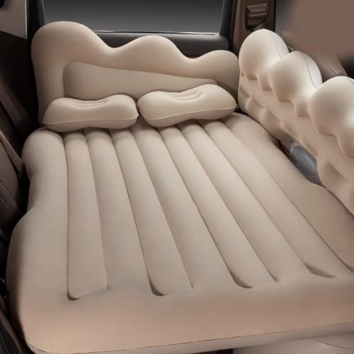 YPSQQHD Car Air Mattress Car Camping Travel Bed With Air Pump And Two Air Pillows, Portable Rest Mat For Dodge Dart GT Charger SRT,N