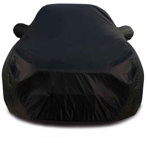 Special Car Cover Compatible With Aston Martin Cygnet Rapide Virage Vanquish Vantage V8 V12 Waterproof Outdoor Plus Velvet Full Coverage Rain Sun Protection All-weather Paint Protection(Black,V8 Vanta