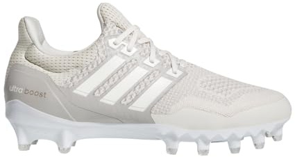 adidas Men's Ultraboost American Football Cleats Sneaker, Talc/Chalk White/Clear Granite, 9 UK