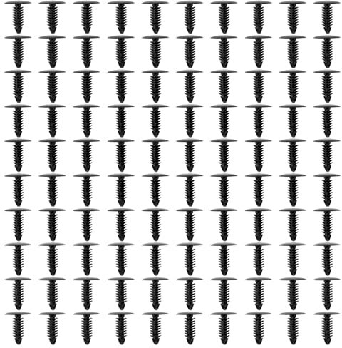 Xinjoduz Lot de 100 accessoires de machine à graver laser - Broches laser en nid d'abeille - Fixation pour gravure laser à aiguille - Noir - Remplace les accessoires de lit laser Honeycomb pour grille