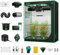 VIVOSUN GIY Growzelt Komplettset 120x60x150cm 200W Vollspektrum Grow Lampe mit Automatischer Ventilation und Zirkulation Smart Grow Tent Kit mit GrowHub E42A Controller