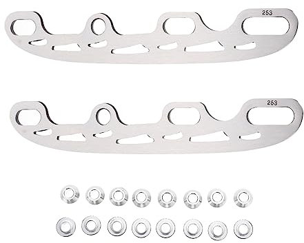 HEMOTON 1satz Ersatzkufen Für Rollschuhe Austauschbare Klingen Für Eislaufschuhe Langlebig Und Verschleißfest Kompatibel Mit Speziellen Schuhen Für Eishockey Mit Kantenstoppern