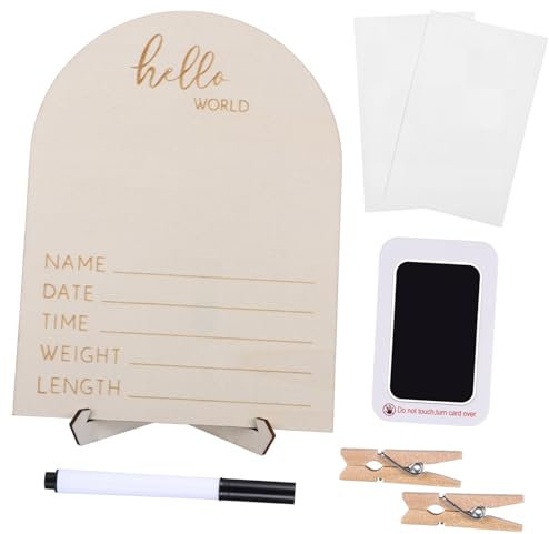 TOPPERFUN Sonogram Bilderrahmen Aus Holz Robuster Babyfoto-rahmen Für Babyparty Zur Innendekoration Geschenk Für Frischgebackene Eltern