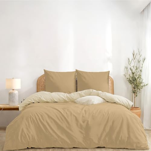 Twinzen - Housse de Couette 240x220 avec 2 Taies d'oreiller 65x65 cm
