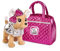Simba 105893125 - Chichi Love Glam Fashion, Chihuahua Plüschhund mit Umhang und glänzender Tasche, 20cm, ab 3 Jahre