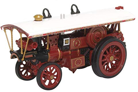 Oxford Diecast 76BUR006 Burrell Scenic Showmans Loco No. 4030 -Dolphin